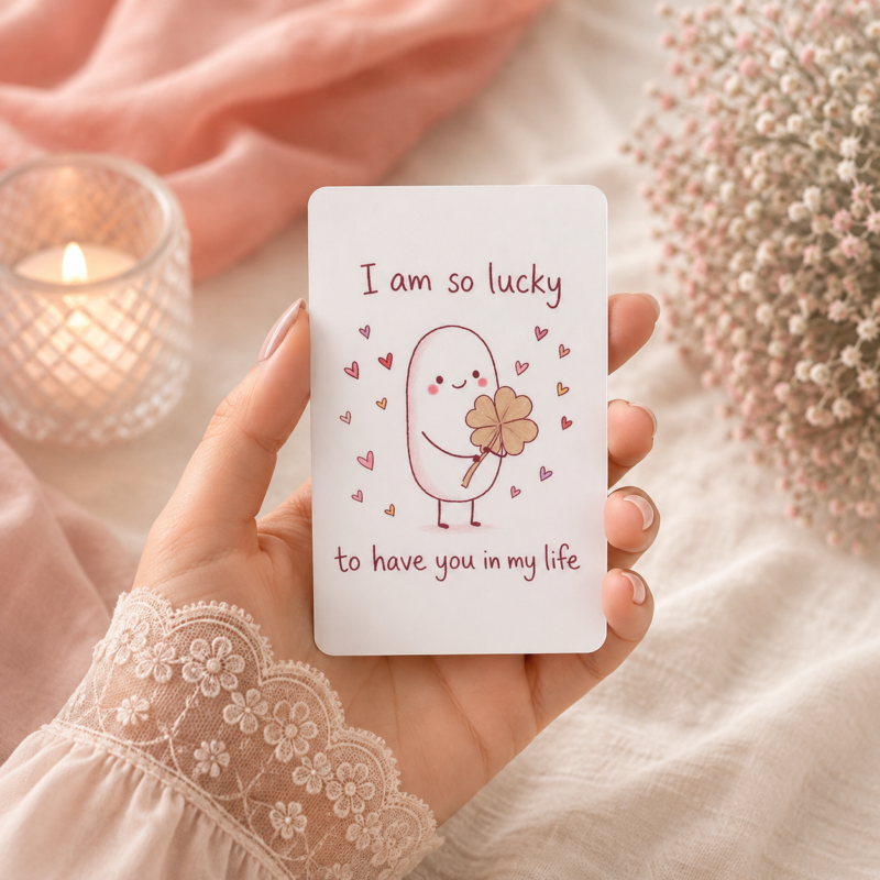 am so lucky to have you in my life.