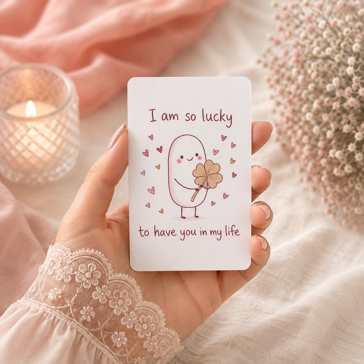 am so lucky to have you in my life.