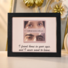 Personalized Love Eyes Photo Frame