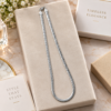 Silver Snake Chain Necklace – Minimalist Style | ZARAYAT