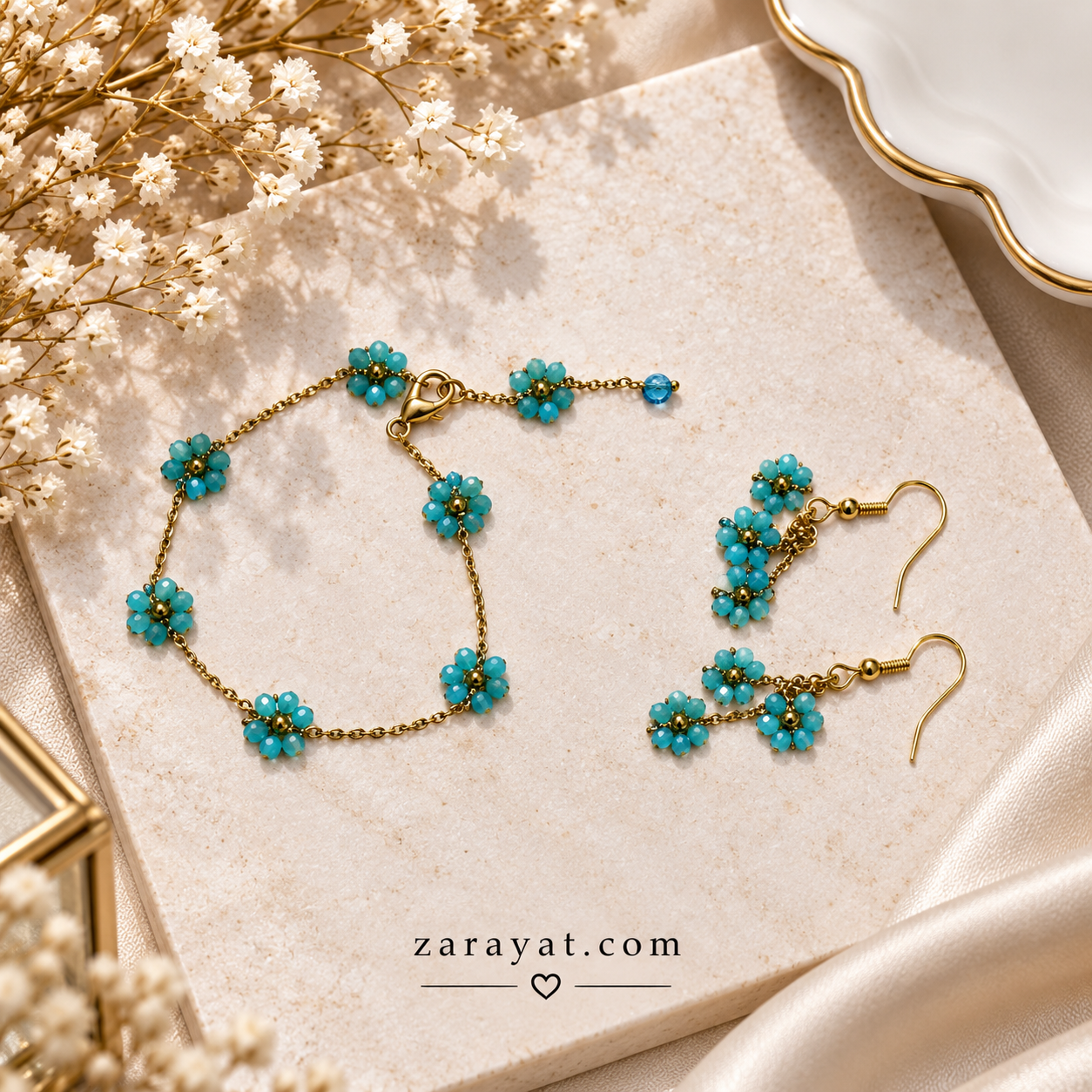 Handmade jewelry set