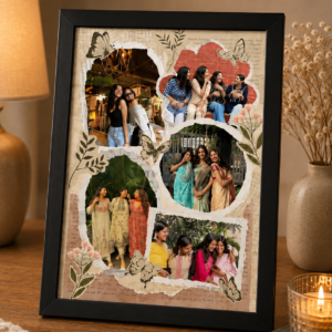 Custom Friendship Photo Collage Frame – Personalized Memories Gift