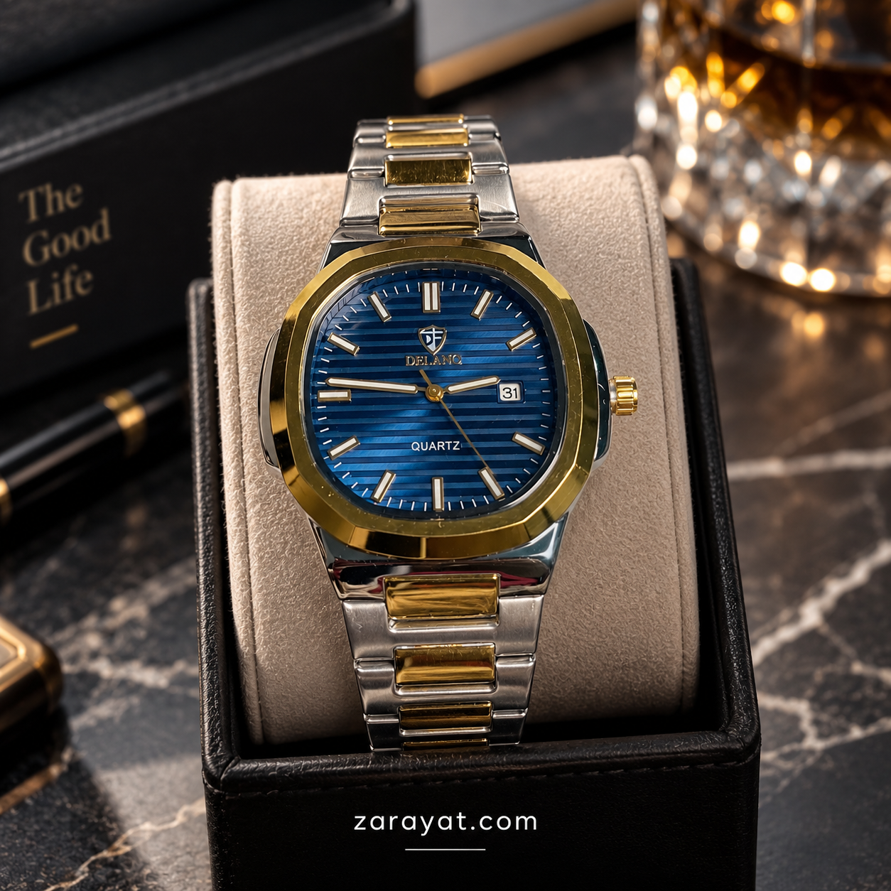 Luxury Style Stainless Steel Watch for Men