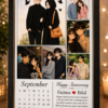 Personalized Anime Anniversary Calendar Photo Frame – Custom Couple Gift | ZARAYAT