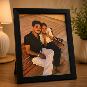Personalized Couple Photo Frame – Custom Romantic Memory Gift