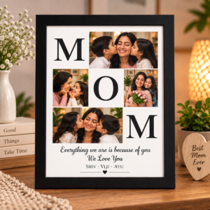 Personalized Mom Photo Collage Frame – Custom Mother’s Day Gift