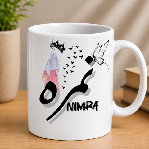 Personalized Nimra Name Mug – Artistic Gift