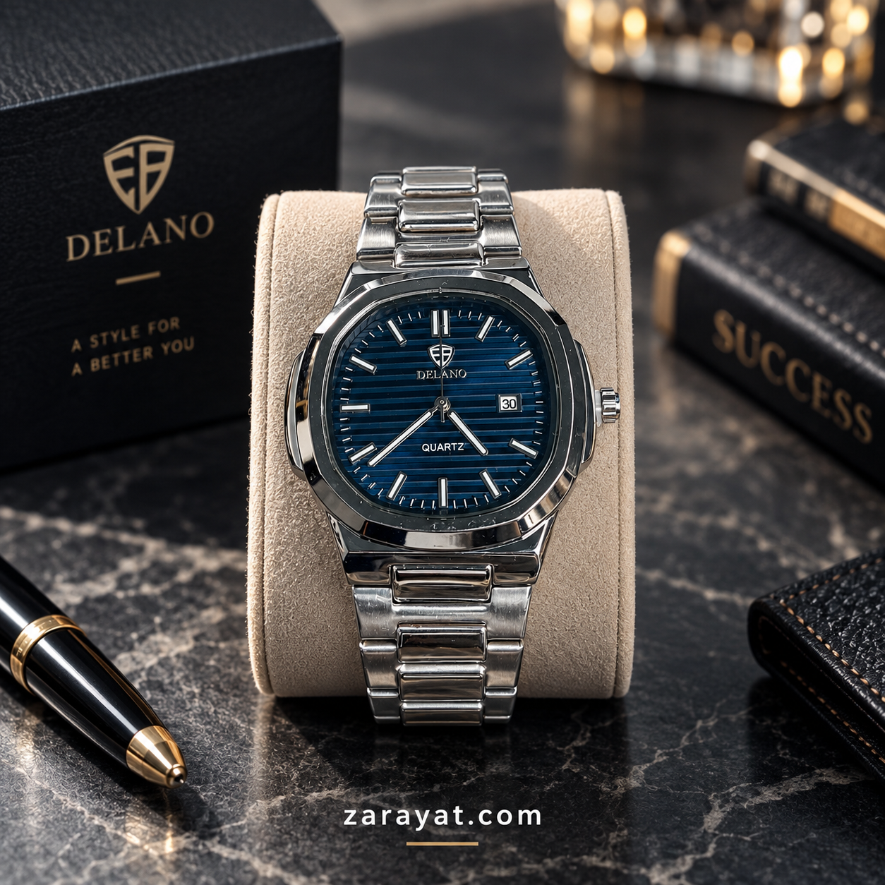 Luxury Style Stainless Steel Watch for Men - Image 2